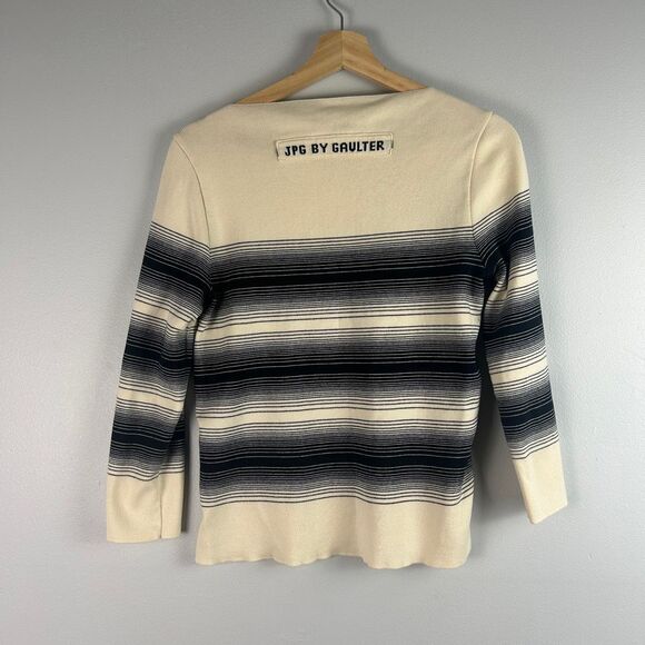 JPG by Jean Paul GAULTIER Boat Neck Sweater Knit Top - Picture 2 of 10
